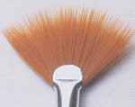 folk art one stroke painting Brushes #4 Fan Brush 