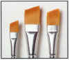 folk art one stroke painting Brushes Angle Brush Set
